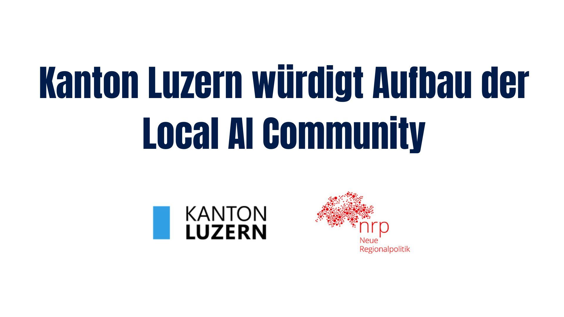 Kanton Luzern würdigt Aufbau von LAC